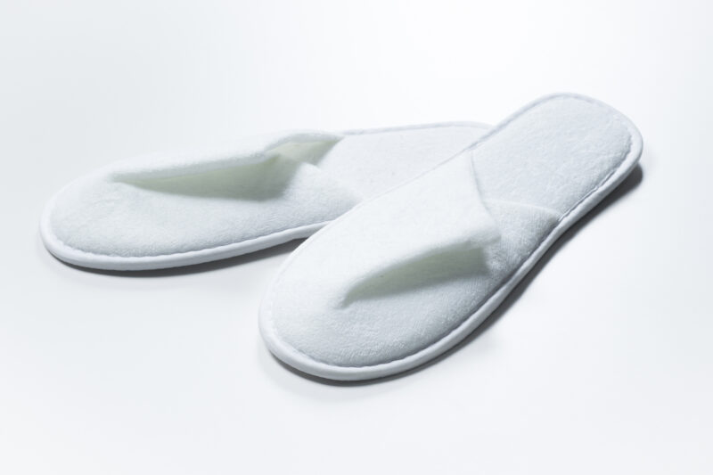 Zapatilla Baño Rizo Toalla
